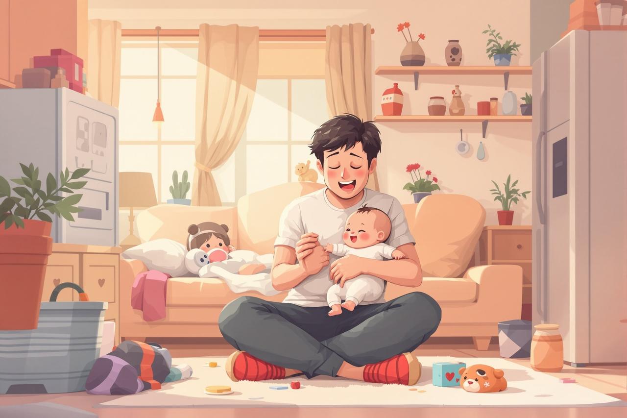 ai短剧制作软件 - 《家有萌宝》第15集：爸爸带娃的一天