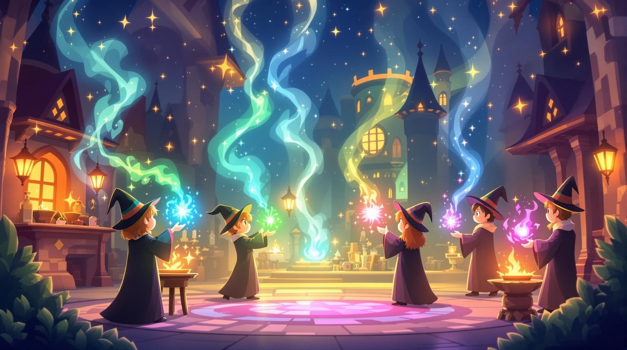 ai短剧制作软件作品 - 《魔法学院日常》